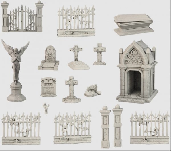Terrain Crate - Graveyard