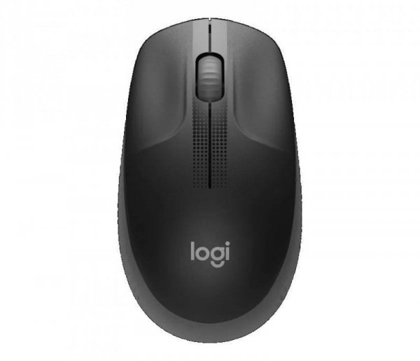 Mysz bezprzewodowa Logitech M190 optyczna węglowa