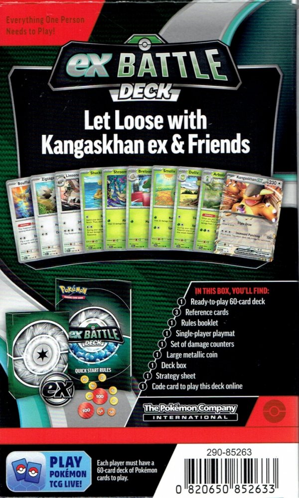Pokémon TCG: Deluxe Battle Deck - Kangaskhan EX