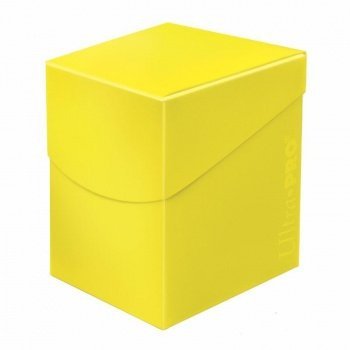 Pudełko na talię Deck Box Eclipse PRO 100+ - Lemon Yellow