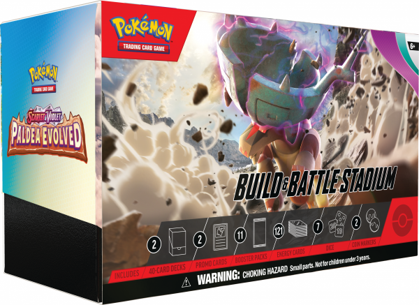 Pokémon TCG: Scarlet &amp; Violet - Paldea Evolved - Build &amp; Battle Stadium