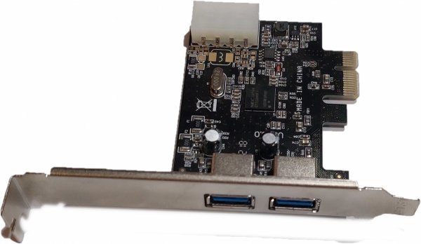 UŻYWANY Kontroler 2X USB3.0 na PCI.E