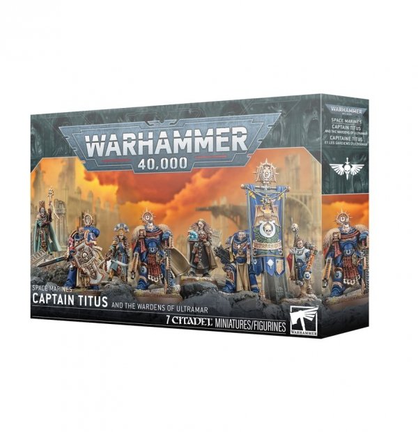 Space Marine Captain Titus and The Wardens of Ultramar