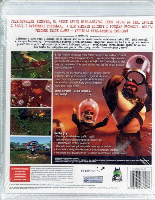 BUNCH OF HEROES PC DVD