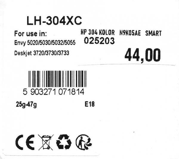 HP-304XC (multikolor)          smart PRINT