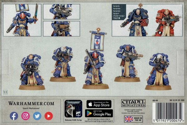 Space Marines: Sternguard Veteran Squad