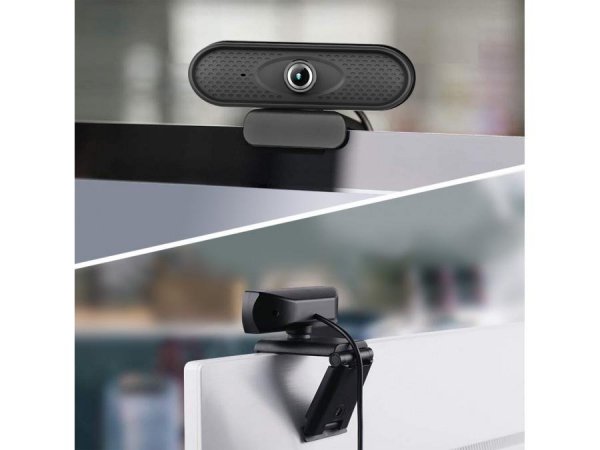 Kamera internetowa USB Nano RS RS680 HD 1080P, mikrofon, kabel 1,7m, 25fps