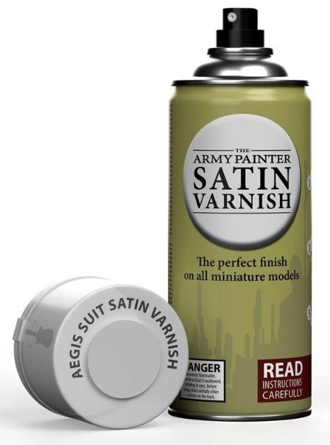The Army Painter: Colour Primer - Satin Varnish Aegis Suit