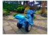 Trzykołowy Motorek na akumulator ŚWIATŁA DŹWIĘKI BJX niebieski