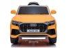 AUDI Q8 S-line LIFT 2020 auto na akumulator dla dzieci + PILOT RC JJ2066 Żółty Lakierowany