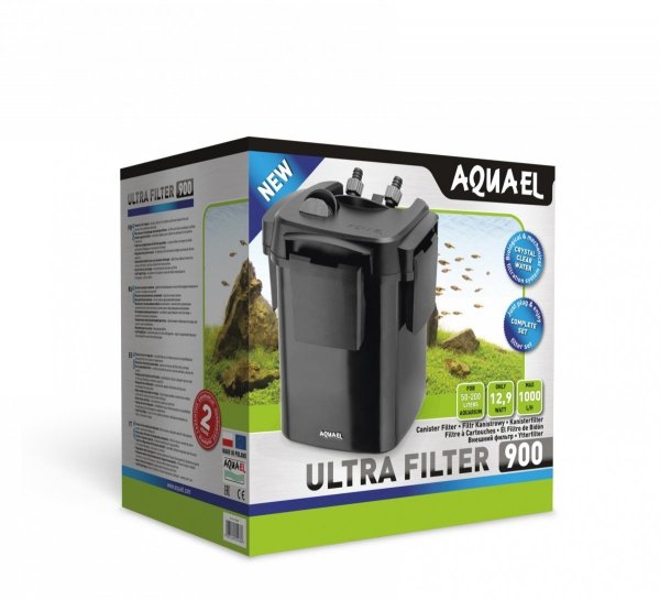 Aquael ULTRA FILTER 900 Filtr Zewnętrzny Akwarium 50-200L + Gratis!