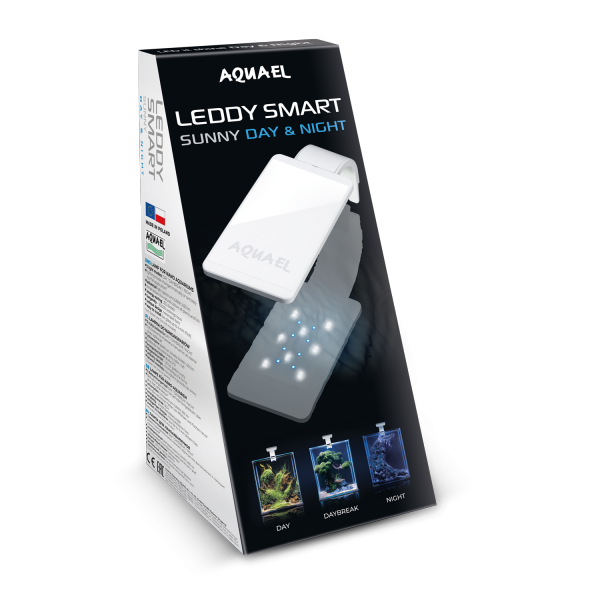Aquael Leddy Smart Sunny Day&amp;Night Lampka Czarna 4,8W