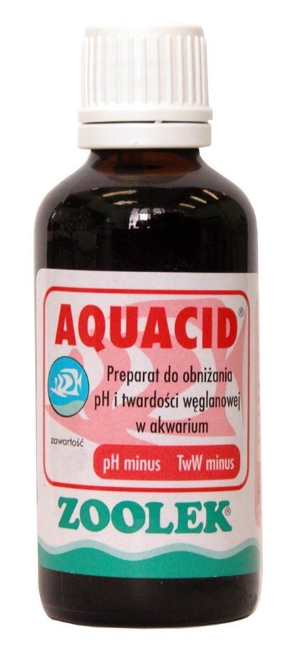 Zoolek Aquacid Obniża Ph Wody I Twardość Węglanową 250Ml