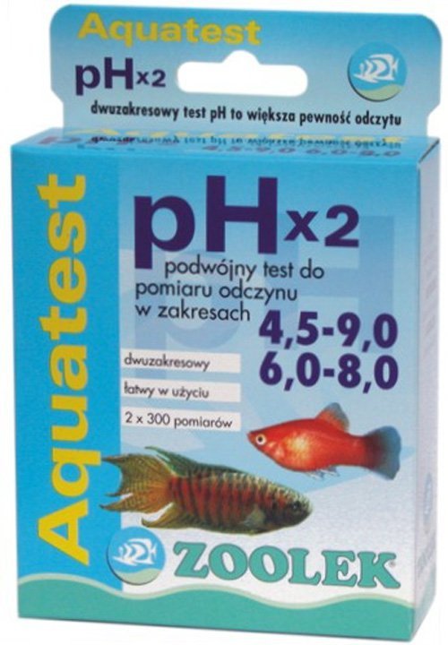 Zoolek Test Ph X2 Zakresy 4.5-9.0 Oraz 6.8-8.0