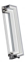 ZESTAW KRONMAT grupa FAKRO okno dachowe łazienkowe PVC 55x98 TLP + kołnierz