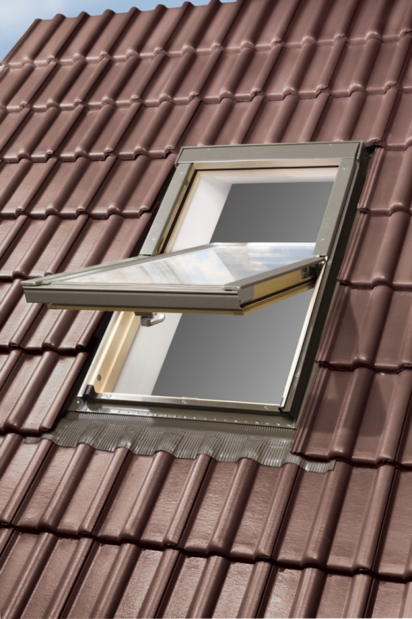 KOMPLET: Okno dachowe OPTILIGHT 78x140 B + KOŁNIERZ