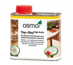 OSMO 3028 olej top do blatów kuchennych bezbarwny jedwabisty połysk 0,5l