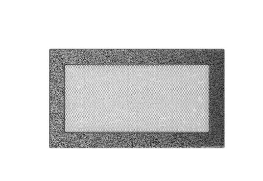 KRATKI PL kratka kominkowa 17x30 czarno-srebrna