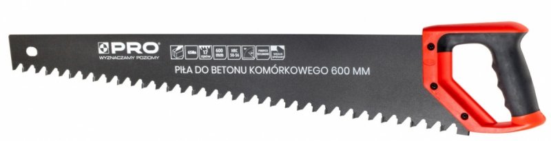 PRO PIŁA DO BETONU KOMÓRKOWEGO 600 MM PRO-PB001