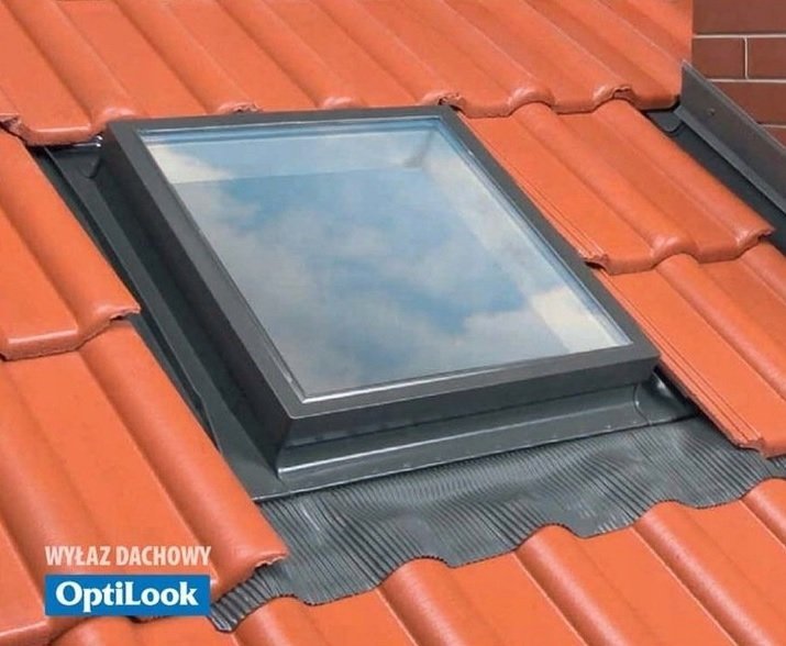 Wyłaz Dachowy DWUSZYBOWY OPTILOOK T 46x75+KOŁNIERZ
