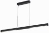 REALITY CASSIE 342101-30 LAMPA LED CZARNA NOWOCZESNA DO SALONU JADALNI  SYPIALNI