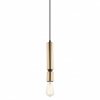 ITALUX TORLA PEN-5041-1-BKBR LAMPA WISZĄCA NOWOCZESNA ZŁOTA DO SALONU 