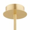 LAMPA WISZĄCA DUŻY ŻYRANDOL ZŁOTY DO SALONU MOSIĄDZ SZCZOTKOWANY W STYLU GLAMOUR ELEGANCKI NOWOCZESNY SZKLANE KLOSZE ARGON HAMPTON 2177