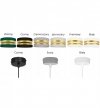 Zwis wiszący pojedynczy nowoczesny - INTENSE GOLD 2280/1/40 LIGHT HOME