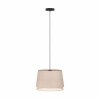 EGLO TABLEY 43975 LAMPA WISZĄCA NATURAL BOHO EKO VINTAGE ABAŻUR Z NATURALNEJ TKANINY Z DREWNEM