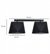 Lampa sufitowa do salonu - DIAMOND 1500/2/P LIGHT HOME