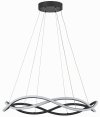 REALITY AMIRA 343601-30 LAMPA LED CZARNA NOWOCZESNA  DO SALONU JADALNI  SYPIALNI
