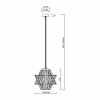 Milagro ML0400 Crown Żyrandol kryształowy glamour w kolorze chrom z kryształkami