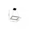 LAMPA WISZĄCA NERO 32W LED