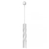 TRACK LIGHT PENDANT TWISTED WHITE 3W LED