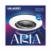 MILAGRO Plafoniera LED ARIA BLACK 38W z wentylatorem