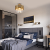 MILAGRO Plafon ASPEN GOLD 6xE14