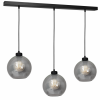 MILAGRO MLP65800 SOFIA SMOKED LAMPA WISZĄCA SZKLANE KULE GRAFITOWE