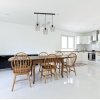 MILAGRO MLP6608 SANTIAGO CLEAR LAMPA WISZĄCA CZARNA KLOSZE PRZEŹROCZYSTE 