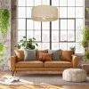 MILAGRO Lampa wisząca MARSHALL WHITE / RATTAN 3xE27