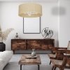 MILAGRO Lampa wisząca MARSHALL WHITE / RATTAN 3xE27