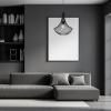 MILAGRO Lampa wisząca CESTA BLACK 1xE27