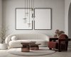 Lampa Wisząca Nowoczesna Brąz Antyczny Biały Klosz kula MERSETA PND-463325A-BRO+W ITALUX