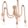 GOLDLUX POLUX ROPE PAJĄK SPIDER 312921 WISZĄCE SZNURY LOFT INDUSTRIALNA