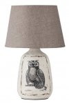 LAMPA STOŁOWA VINTAGE SOWA RABALUX 4373 DORA