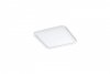 AZZARDO SLIM SQUARE 15 AZ2837 LAMPA WPUSTOWA BIAŁA ŚREDNIA 3000K
