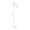 ARGON ARGON LUKKA 3895 LAMPA PODŁOGOWA 1 PŁ. CZARNY STRUKTURA, EL. CHROMOWANE