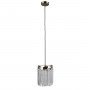 ITALUX SABRIGA PND-44544-1 LAMPA WISZĄCA PATYNA KRYSZTAŁOWY KLOSZ 
