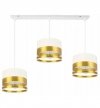 Lampa abażur materiałowa - INTENSE GOLD 2280/3/20 LIGHT HOME