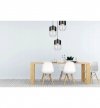 Lampa wisząca ze szklanymi kloszami - OSLO 2231/3/OW/B LIGHT HOME