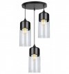 Lampa wisząca ze szklanymi kloszami - OSLO 2232/3/OW/B LIGHT HOME